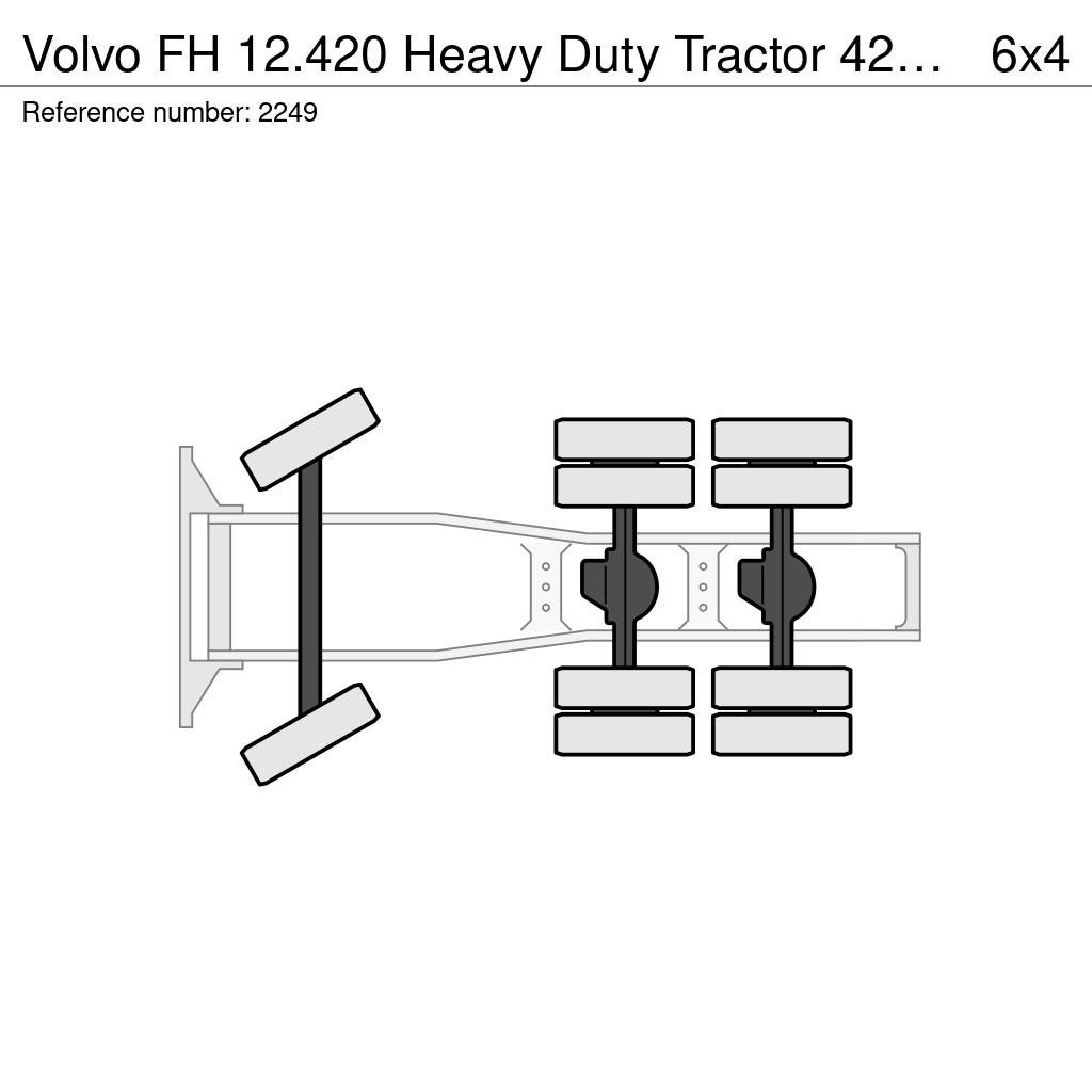Volvo FH 12.420 Heavy Duty Tractor 420HP 6x4 Manuel Gear Седельные тягачи