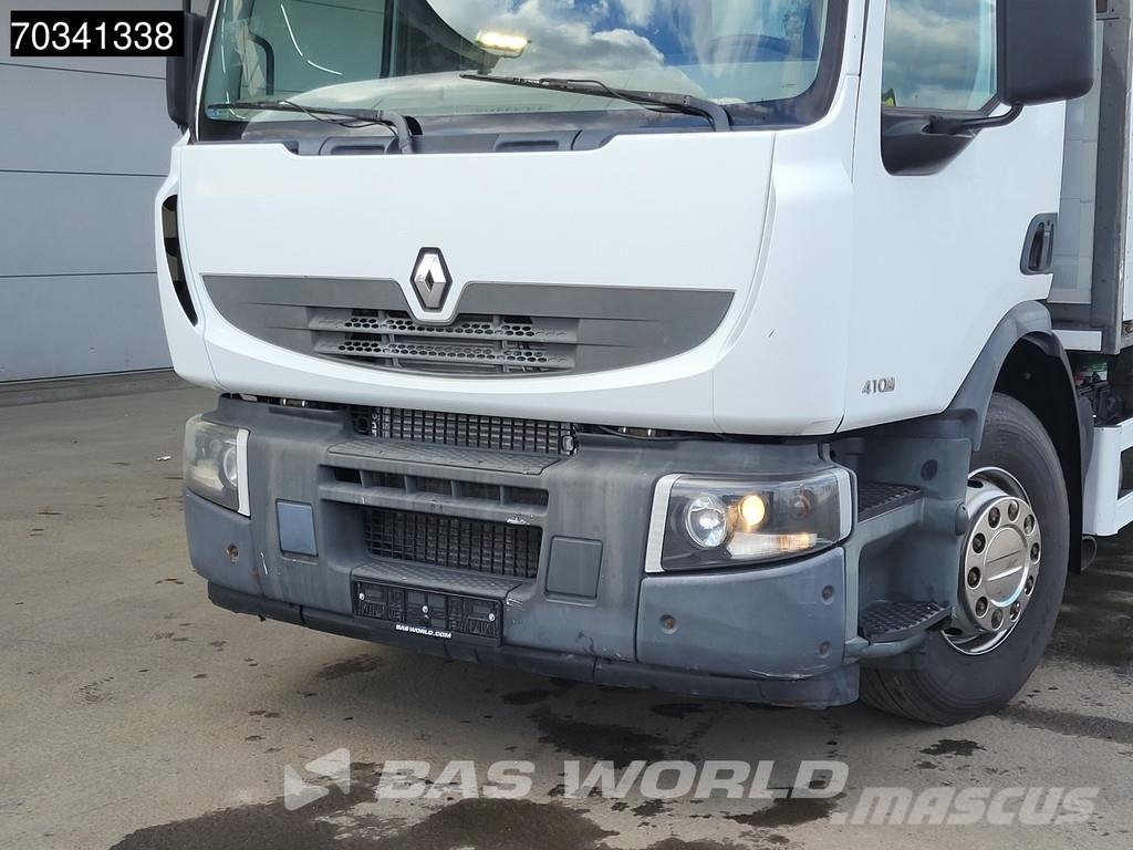 Renault Premium 410 6X4 HIAB 166 S DUO Crane Kran Steel su Platformos/ Pakrovimas iš šono