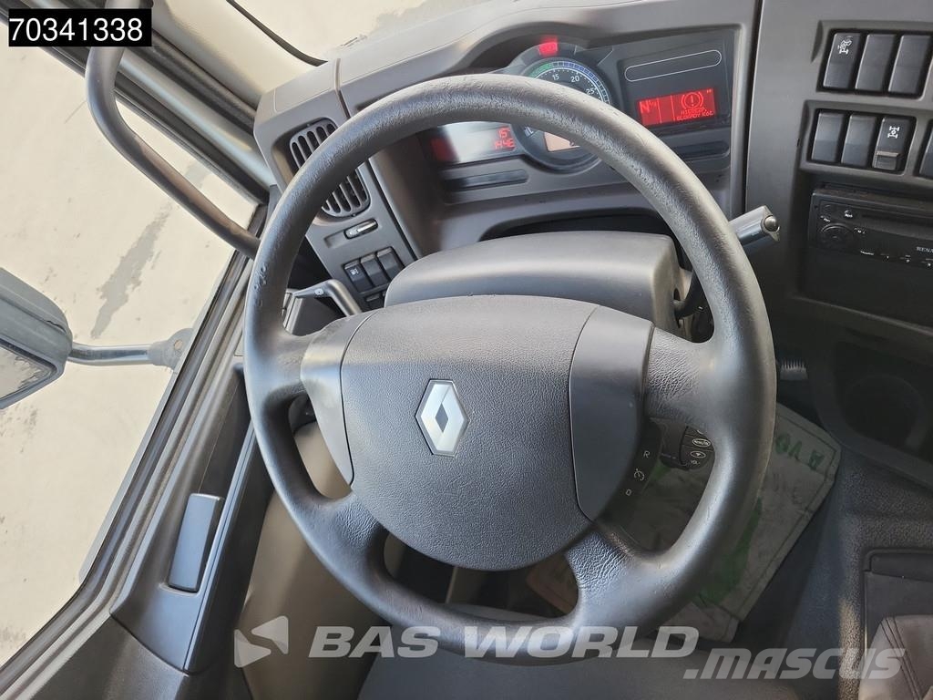 Renault Premium 410 6X4 HIAB 166 S DUO Crane Kran Steel su Platformos/ Pakrovimas iš šono