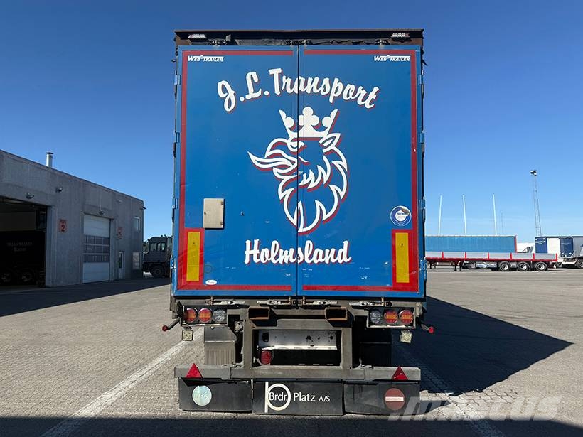 BP TRAILER Curtainsider / City-Plane Stapler Tents puspiekabes
