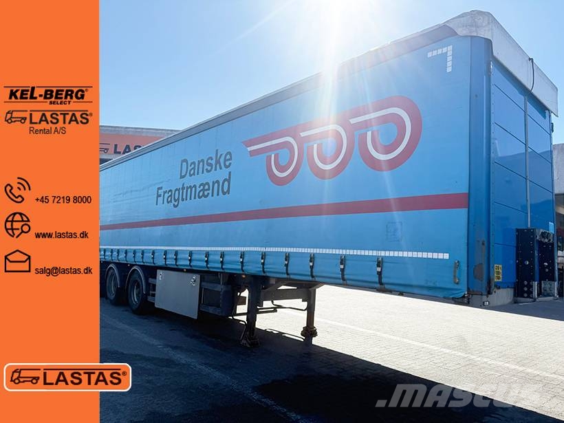 BP TRAILER Curtainsider / City-Plane Stapler Tents puspiekabes