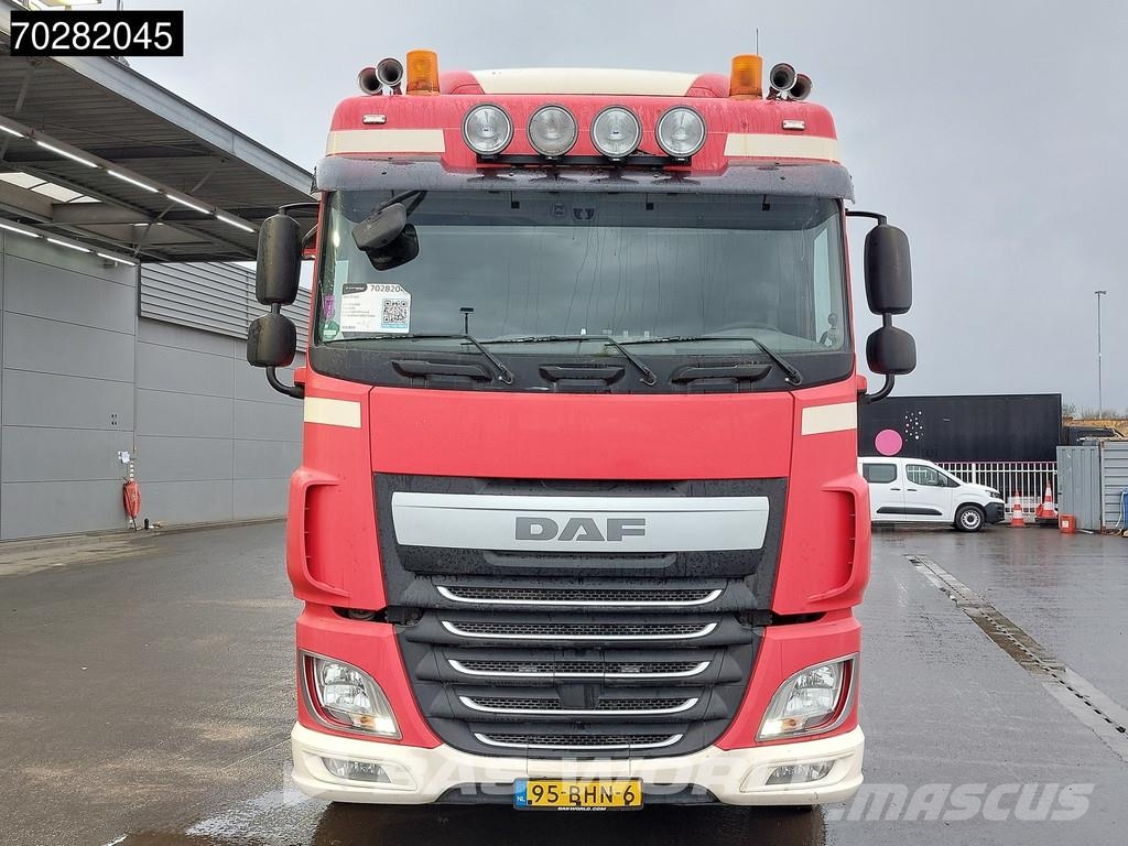 DAF XF 440 6X2 NL-Truck Transporter HMF 900-K2 Kran Wi Planbiler
