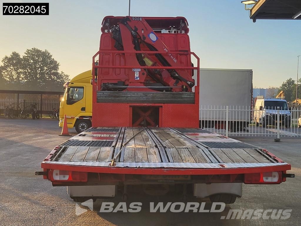 DAF XF 440 6X2 NL-Truck Transporter HMF 900-K2 Kran Wi Planbiler
