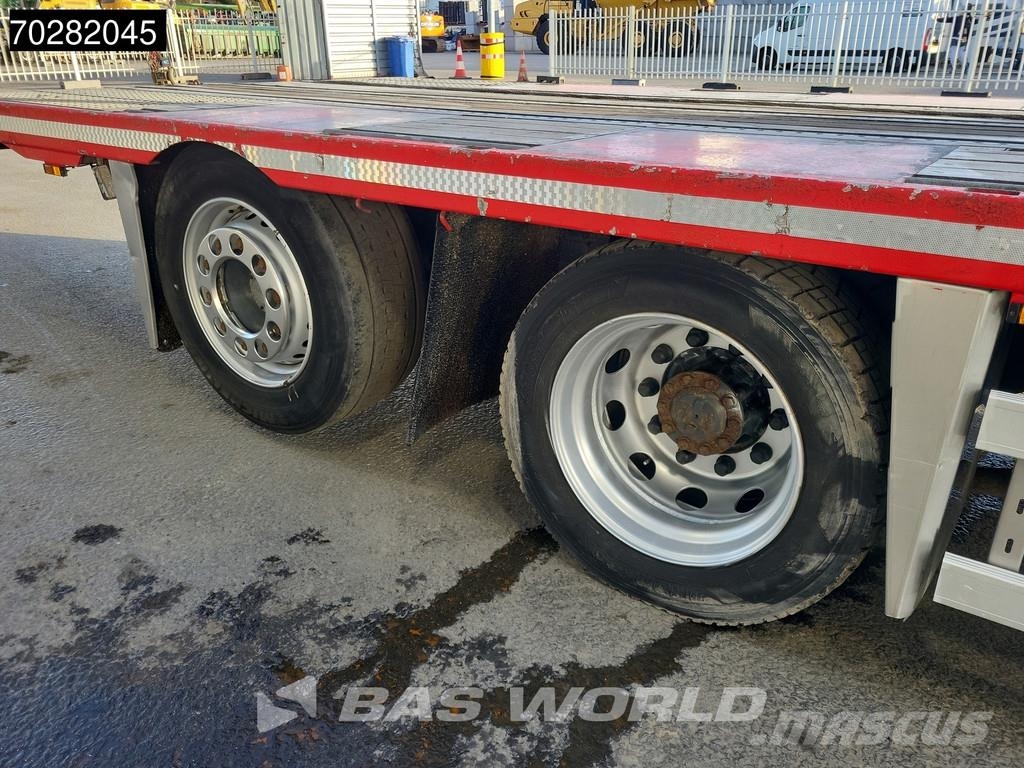 DAF XF 440 6X2 NL-Truck Transporter HMF 900-K2 Kran Wi Flatbed / Dropside trucks