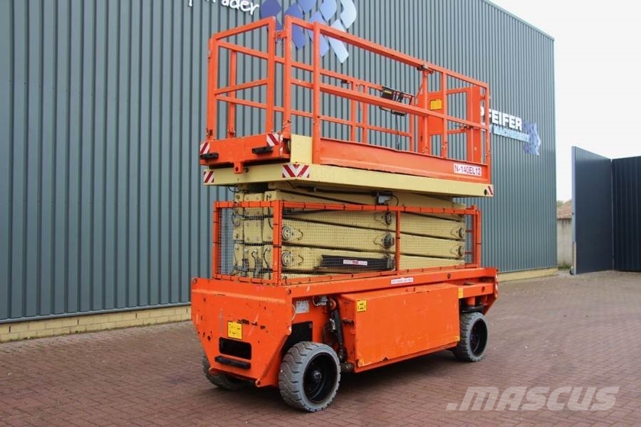 Holland Lift Combistar N-140EL12 Valid inspection, Nůžková zvedací plošina