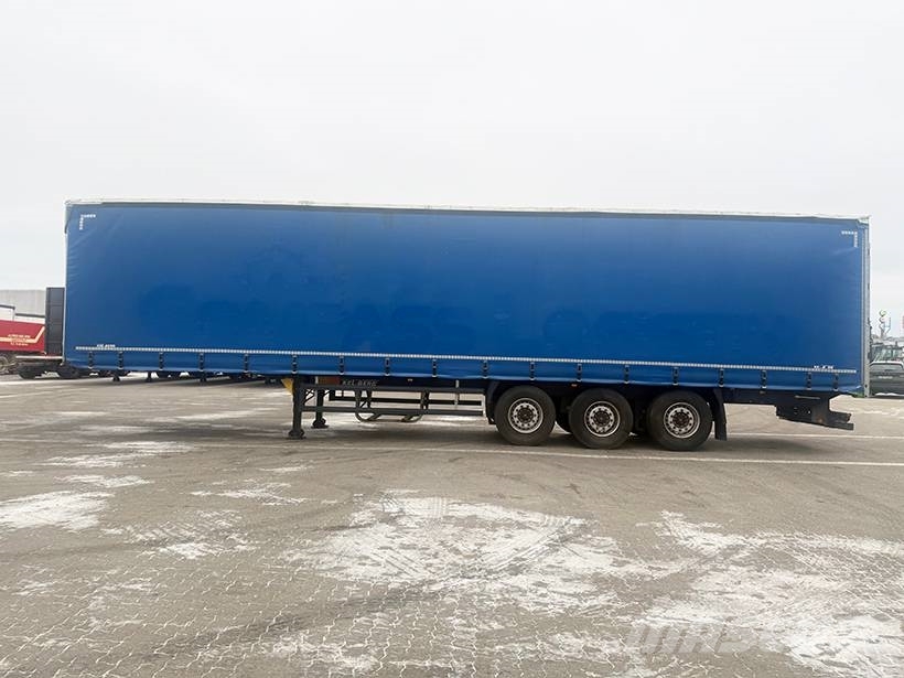 Kel-Berg Curtainsider / Planenauflieger Semirremolques de caja de lona