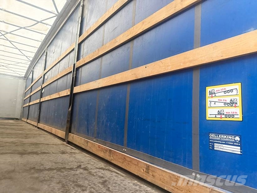 Kel-Berg Curtainsider / Planenauflieger Semirremolques de caja de lona