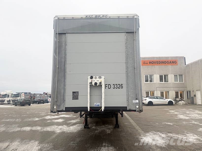 Kel-Berg Curtainsider / Planenauflieger Semirremolques de caja de lona