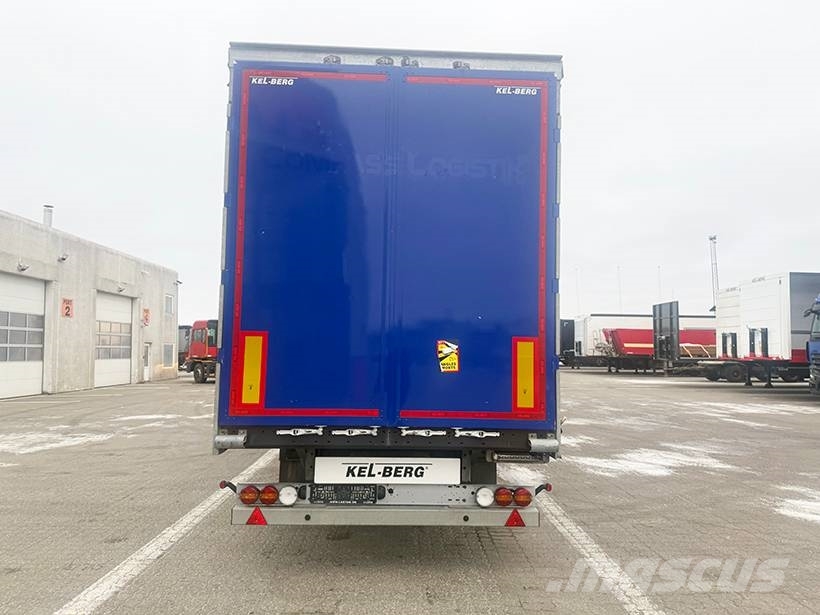 Kel-Berg Curtainsider / Planenauflieger Semirremolques de caja de lona