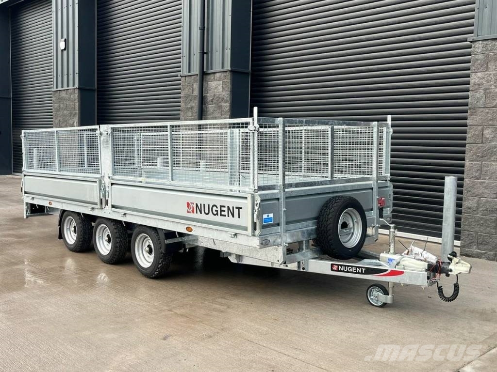 Nugent F4920T Tri Axle Flatbed Trailer مقطوروات مسطحة/مفصلية الجوانب