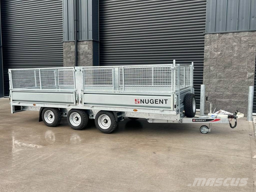 Nugent F4920T Tri Axle Flatbed Trailer مقطوروات مسطحة/مفصلية الجوانب