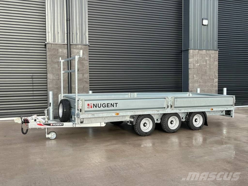 Nugent F4920T Tri Axle Flatbed Trailer مقطوروات مسطحة/مفصلية الجوانب