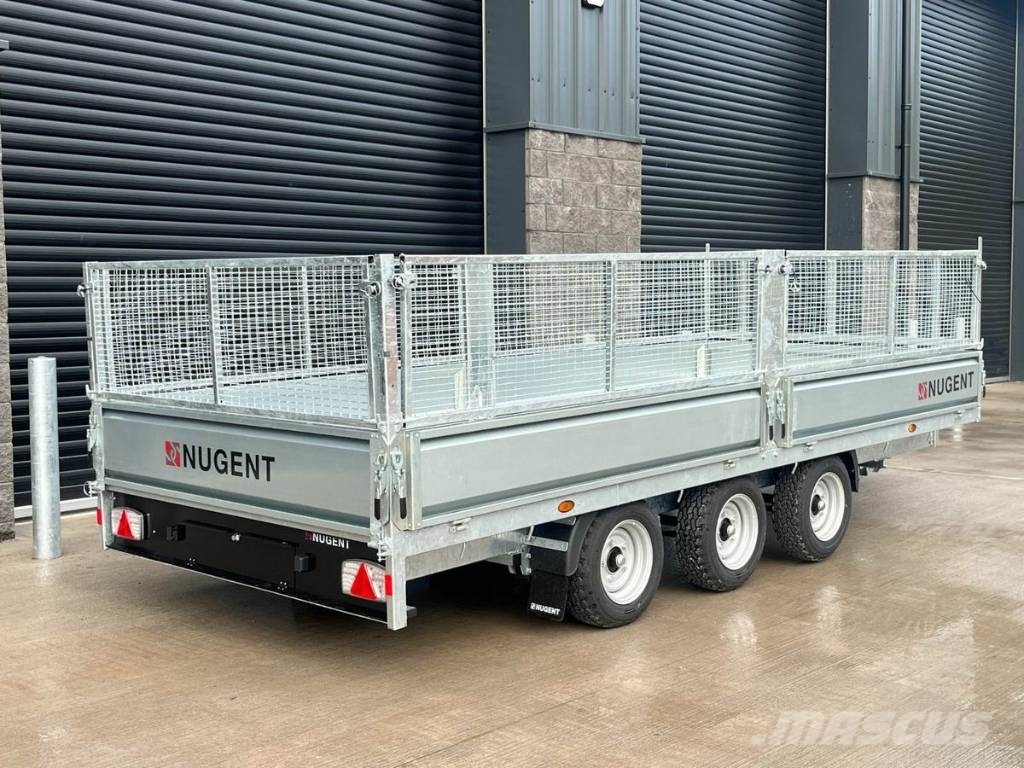 Nugent F4920T Tri Axle Flatbed Trailer مقطوروات مسطحة/مفصلية الجوانب