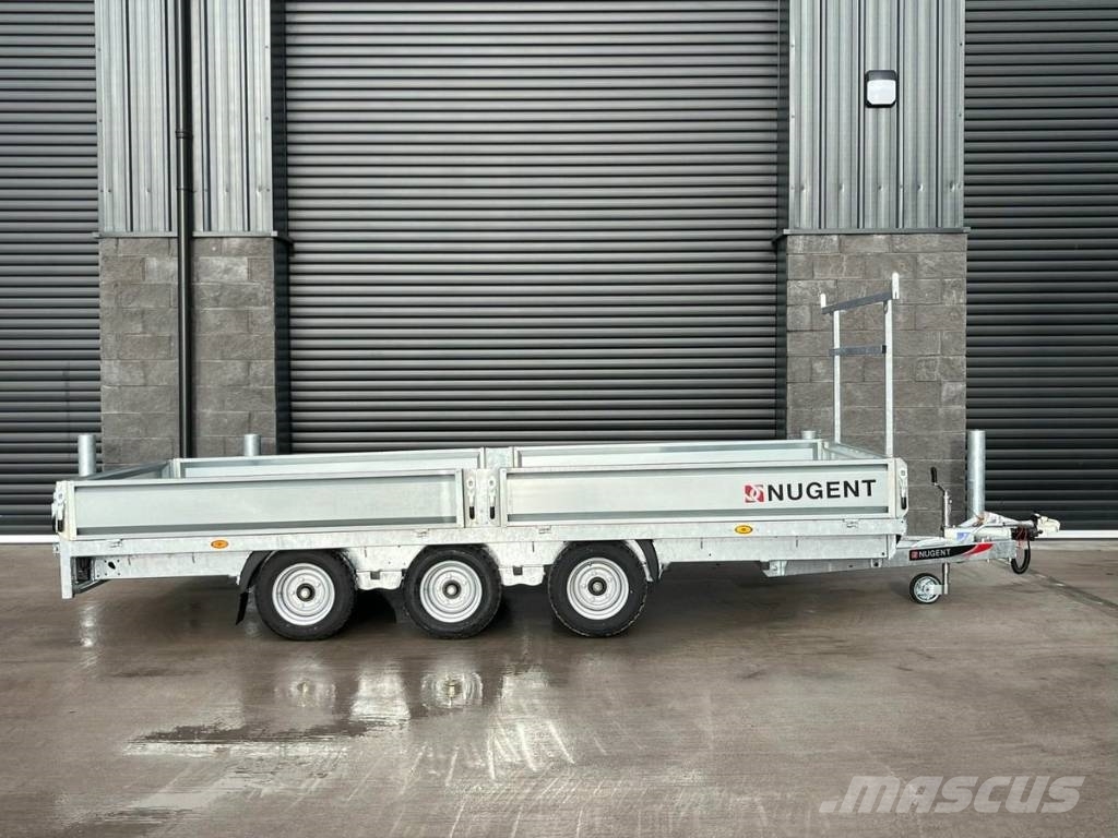 Nugent F4920T Tri Axle Flatbed Trailer مقطوروات مسطحة/مفصلية الجوانب