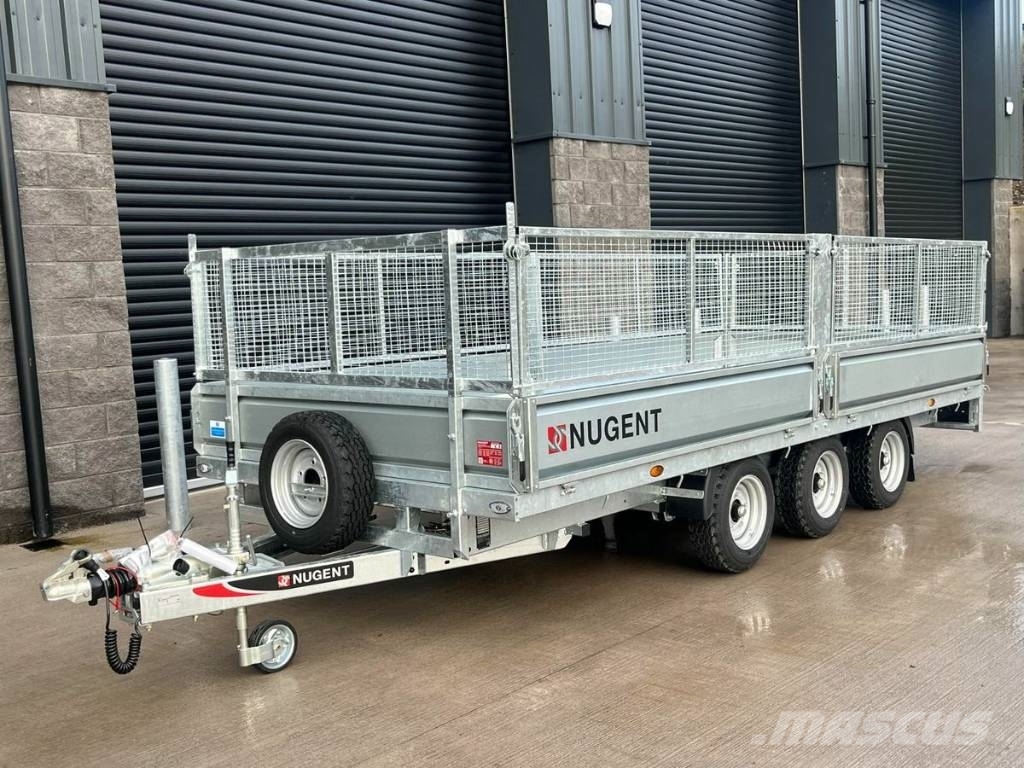 Nugent F4920T Tri Axle Flatbed Trailer مقطوروات مسطحة/مفصلية الجوانب