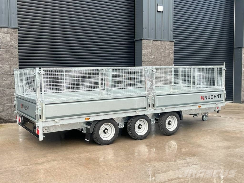 Nugent F4920T Tri Axle Flatbed Trailer مقطوروات مسطحة/مفصلية الجوانب