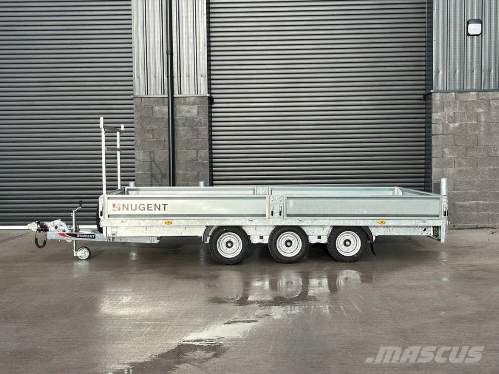 Nugent F4920T Tri Axle Flatbed Trailer مقطوروات مسطحة/مفصلية الجوانب