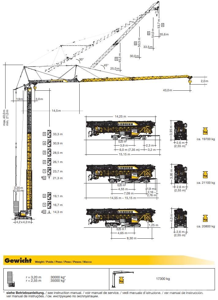 Liebherr 65 K.1 Grúas torre