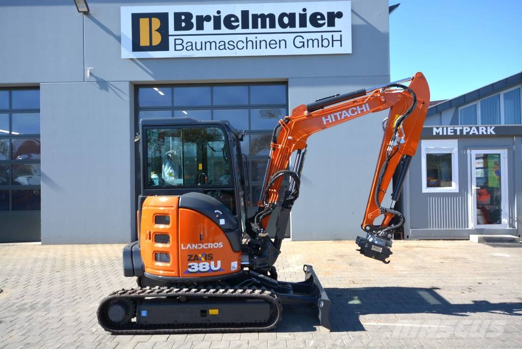 Hitachi ZX 38 U-6 MTC حفارات صغيرة أقل من 7 طن (حفارات صغيرة)