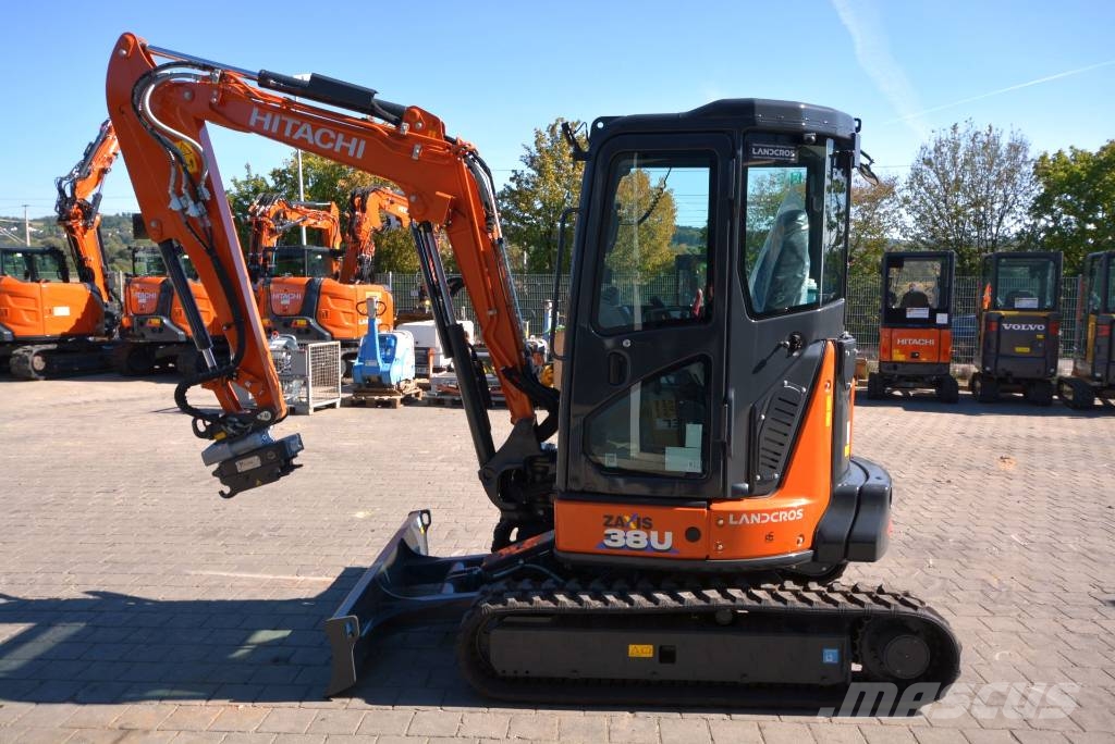 Hitachi ZX 38 U-6 MTC حفارات صغيرة أقل من 7 طن (حفارات صغيرة)
