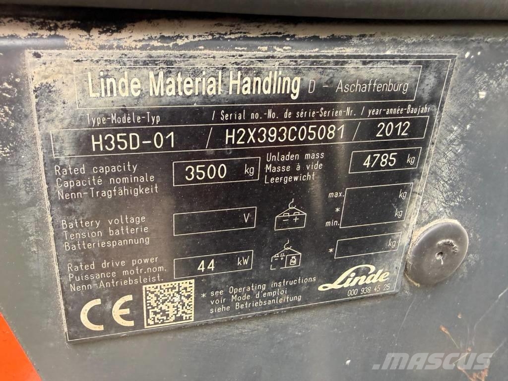 Linde H35D-01 شاحنات الديزل