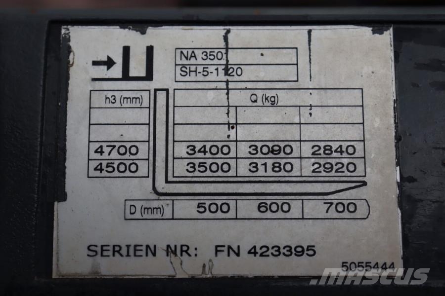Jungheinrich EFG535 Electric, Lifting Height 4700mm, Freelift 1 Empilhadeiras a diesel