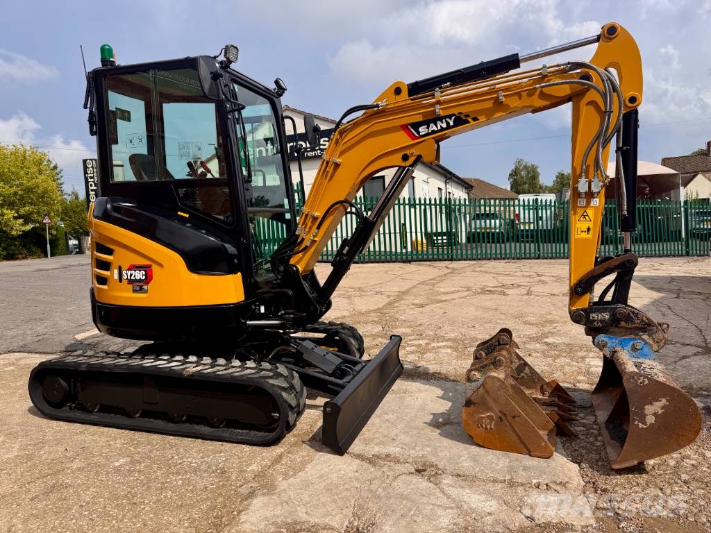 Sany SY 26 C Mini Escavadoras <7t
