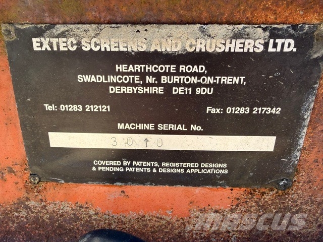 Extec USED MOBILE BELT 17MB X 800 MM Transportbanden