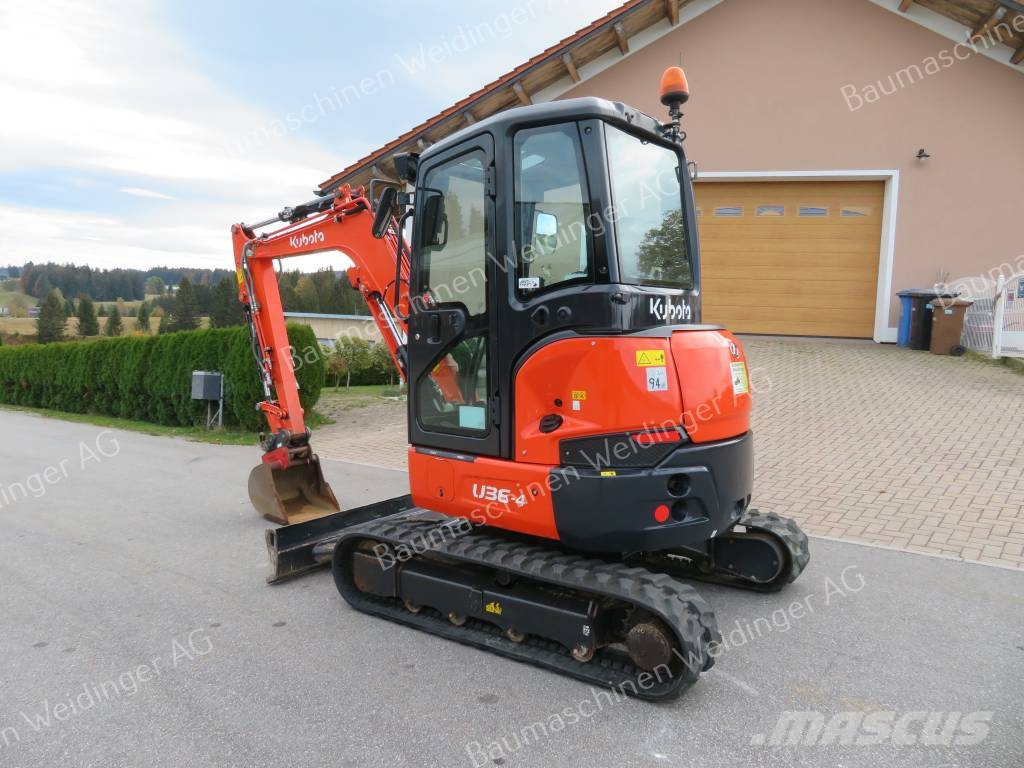 Kubota U 36-4 Mini bagri <7t