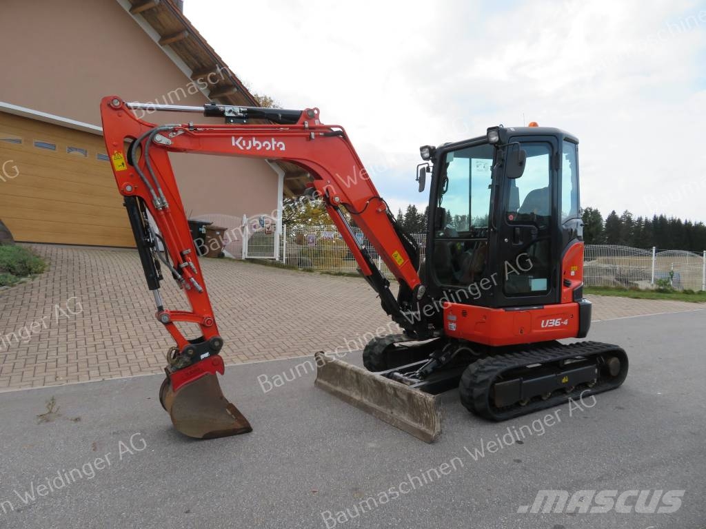 Kubota U 36-4 Mini bagri <7t