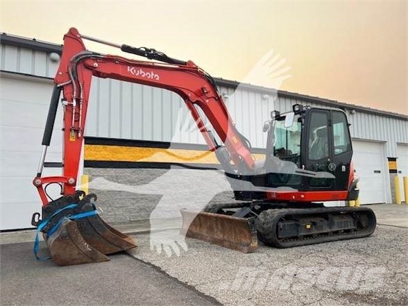 Kubota KX080-4 Roomikekskavaatorid