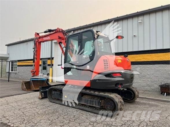 Kubota KX080-4 Roomikekskavaatorid