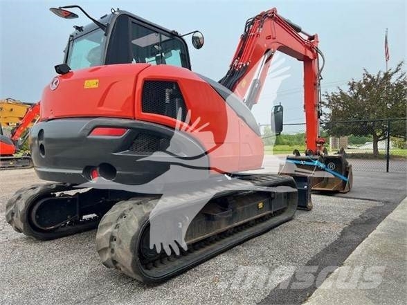 Kubota KX080-4 Roomikekskavaatorid