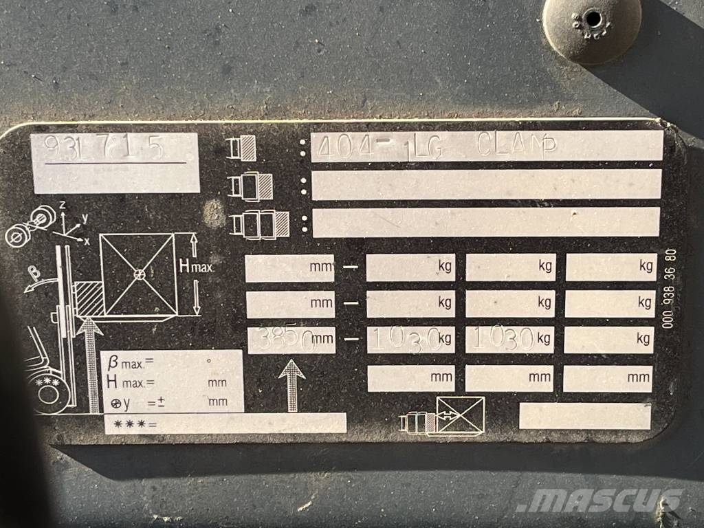 Linde H20T-01 /391/ V-3952 OB Gasstapler