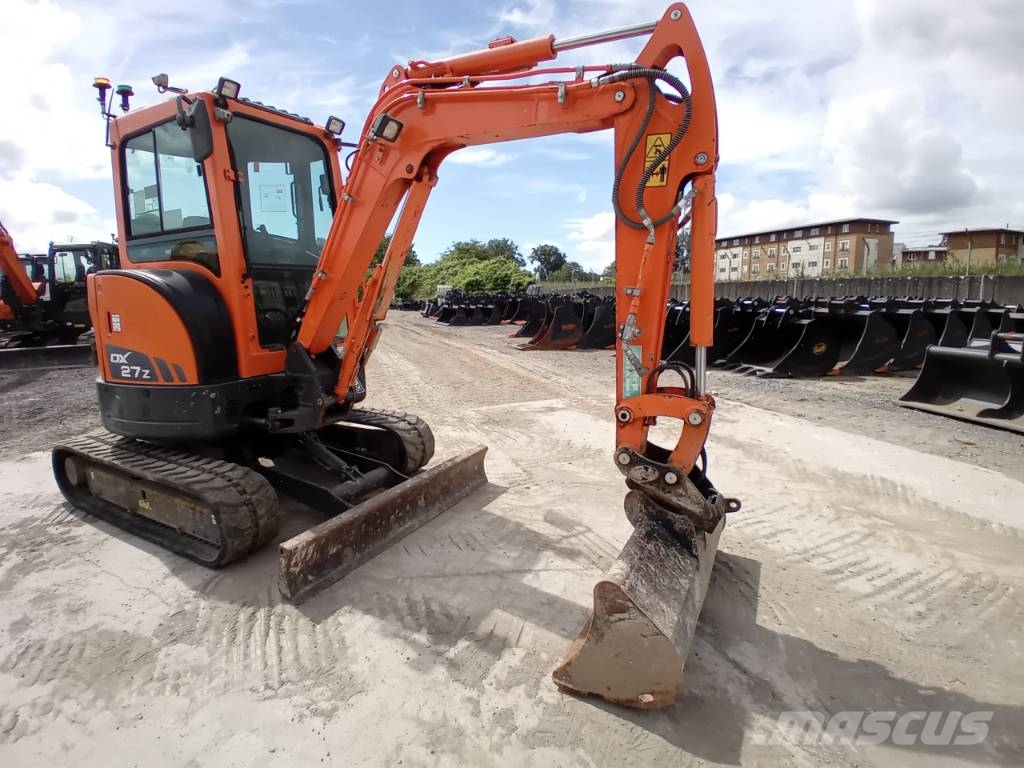 Doosan DX 27 Z Mini bageri < 7t