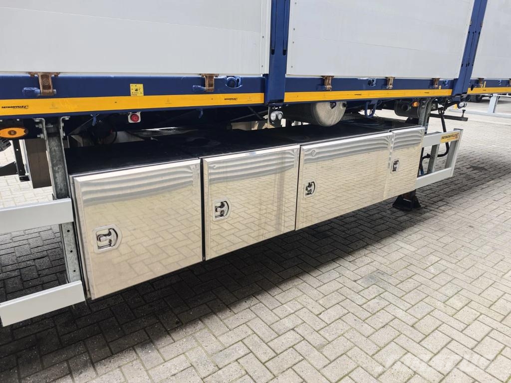 Faymonville F-S43-1AAF 2 x Extandable Powersteering 12 tons Ax Flatbed/Dropside semi-trailers