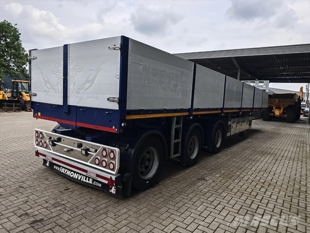 Faymonville F-S43-1AAF 2 x Extandable Powersteering 12 tons Ax Flaktrailer