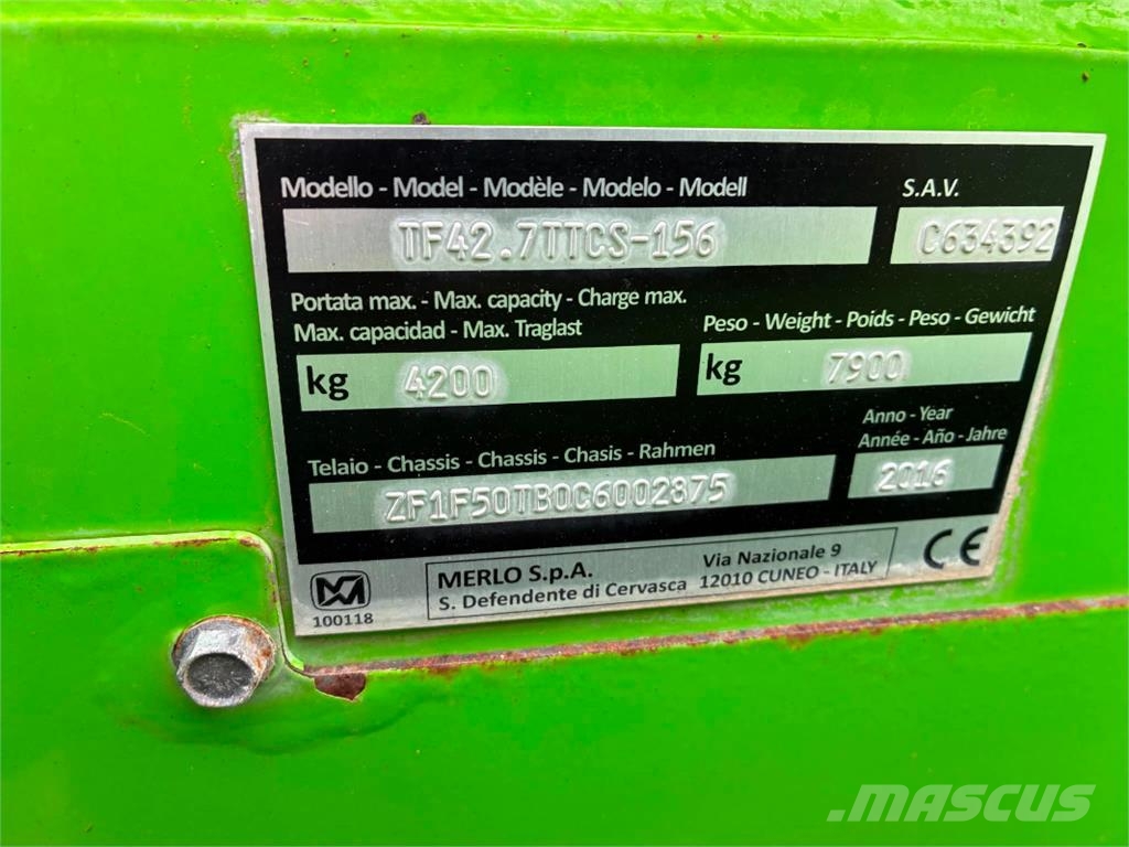 Merlo TF 42.7 TTCS-156 农业机械-其他