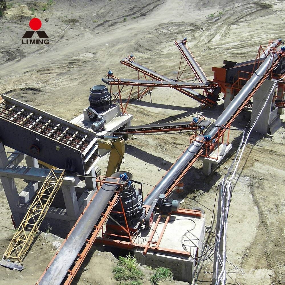 Liming 200т/ч конусная дробления речной гальки Crushers
