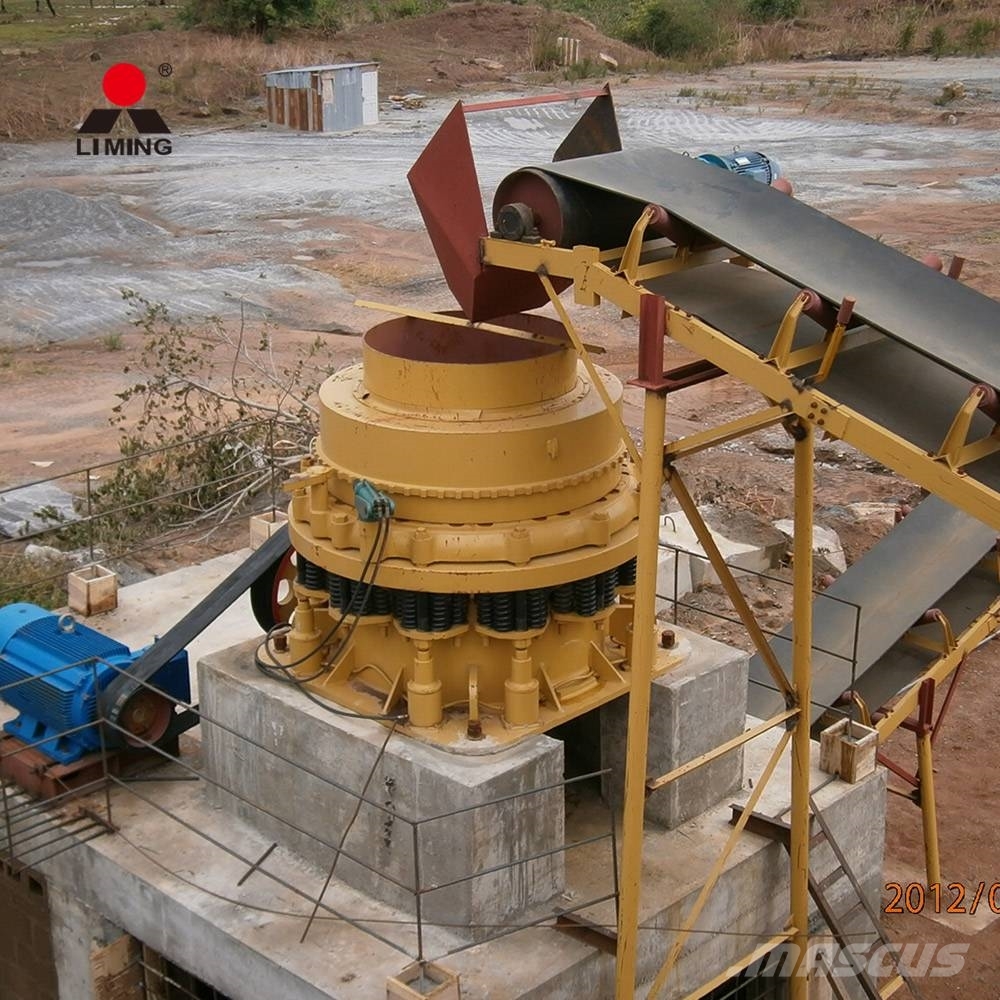 Liming 200т/ч конусная дробления речной гальки Crushers