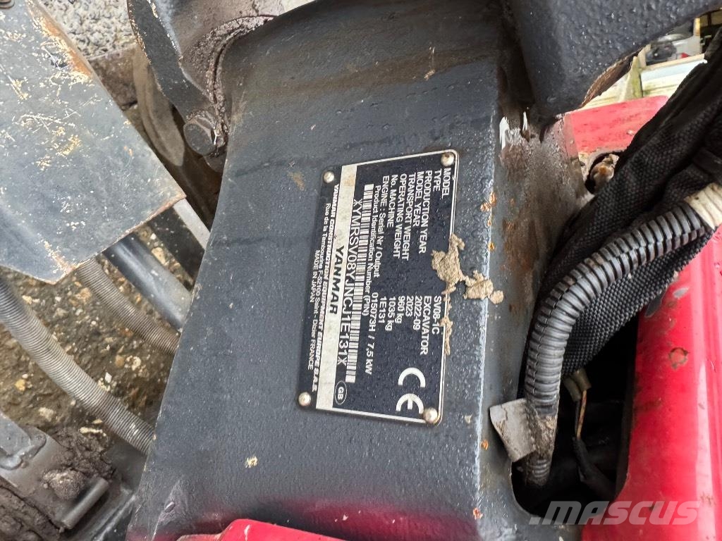 Yanmar SV08 (1E131) *B02 Mini excavators < 7t (Mini diggers)