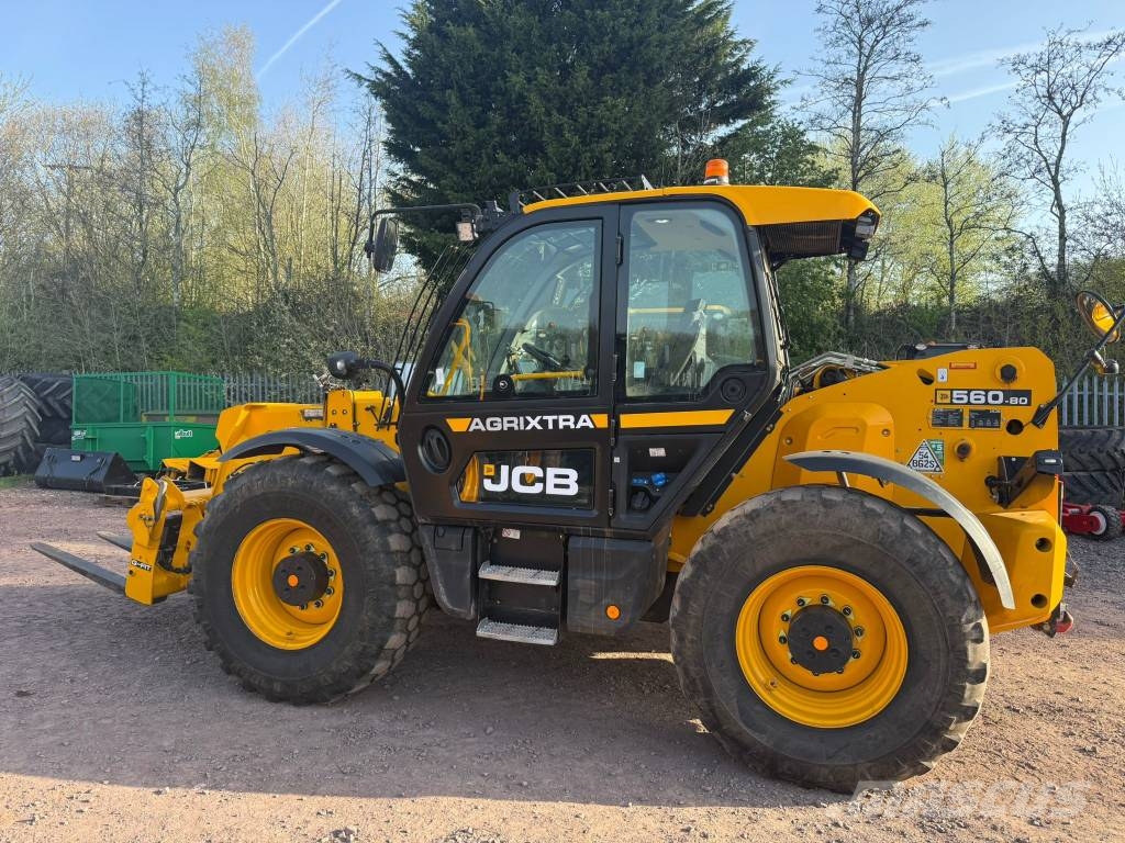 JCB 560-80 Συστήματα τηλεχειρισμού για τη γεωργία