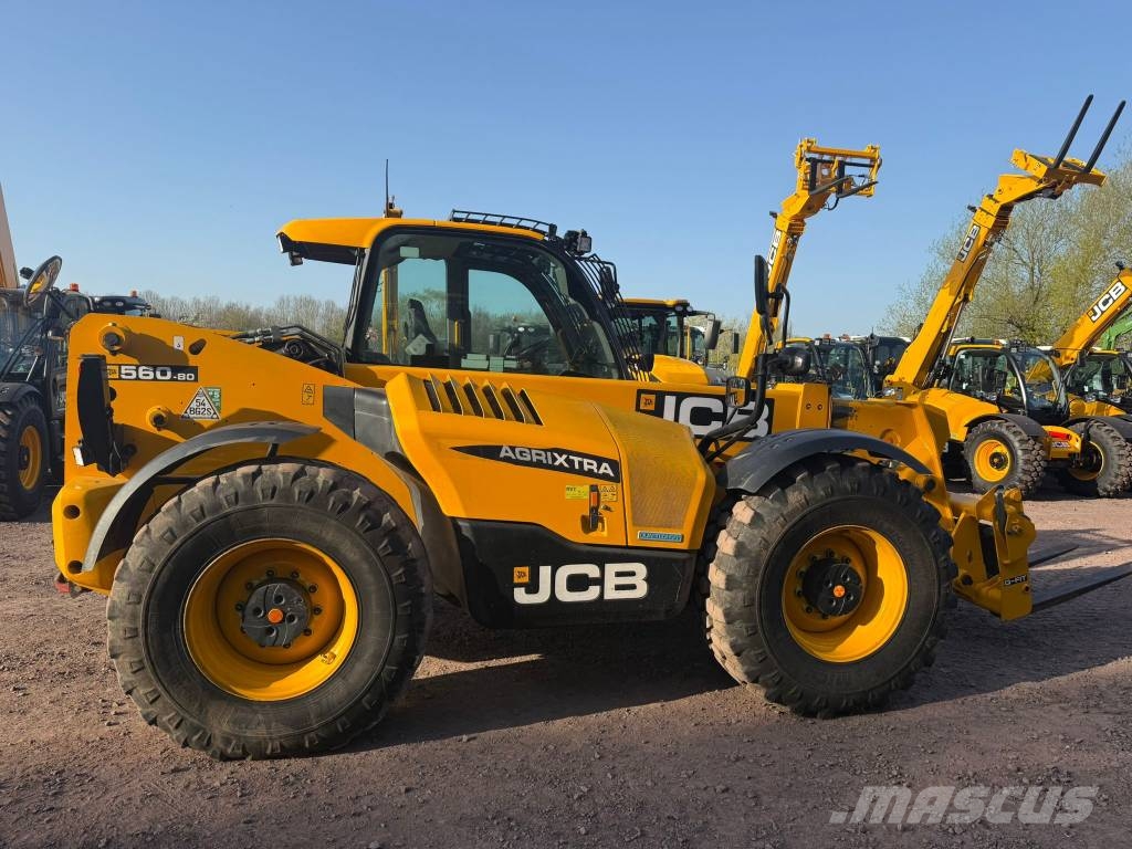 JCB 560-80 Συστήματα τηλεχειρισμού για τη γεωργία