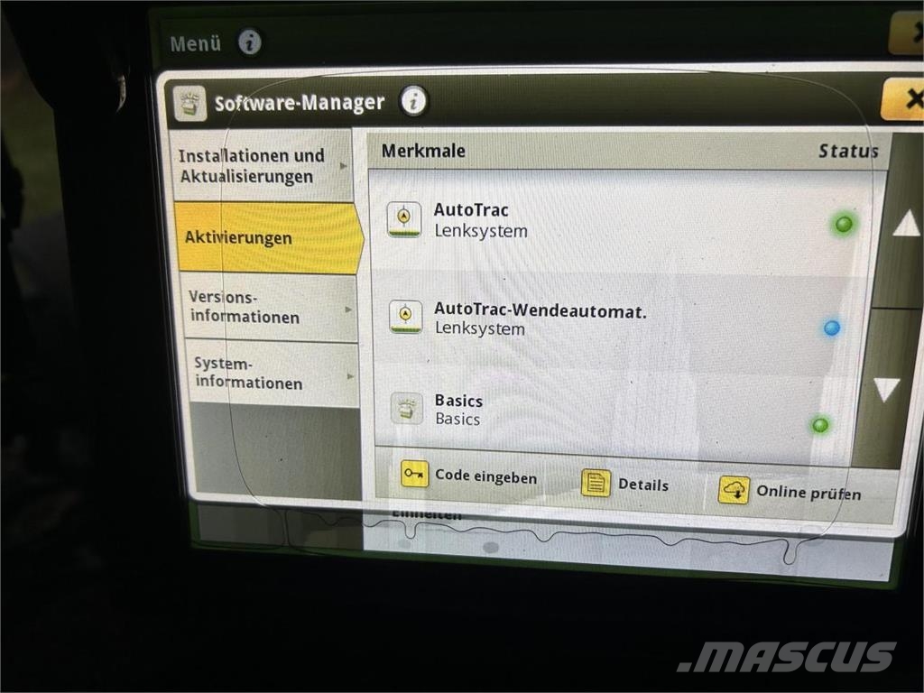 John Deere 8370R E23 الجرارات