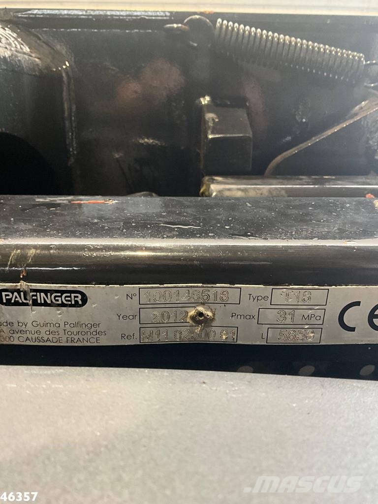 MAN TGS 32.440 8x4 Palfinger 24 Tonmeter laadkraan Camion cu carlig de ridicare