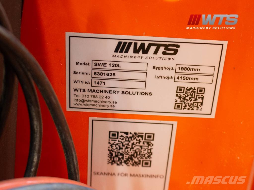 BT SWE 120 L | 4150 mm lyfthöjd Platvormiga virnastajad