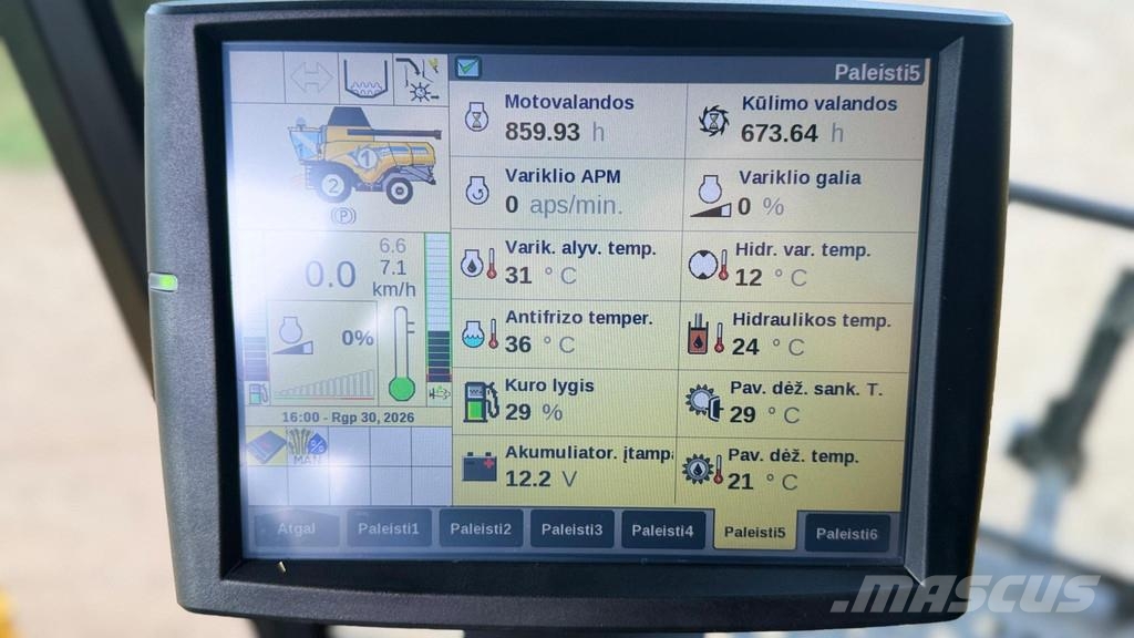 New Holland CX8.90 Varifeed 28 ft Derliaus nuėmimo kombainai