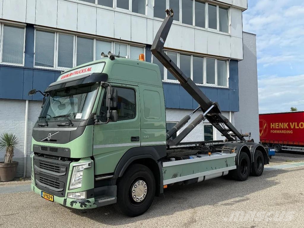 Volvo FM 410 6X2 EURO 6 VDL 21T HOOK Camiones elevadores de gancho