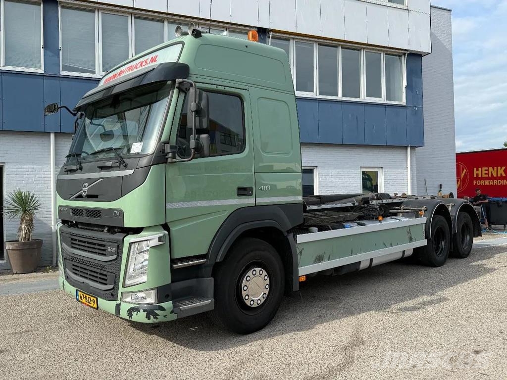 Volvo FM 410 6X2 EURO 6 VDL 21T HOOK Camiones elevadores de gancho