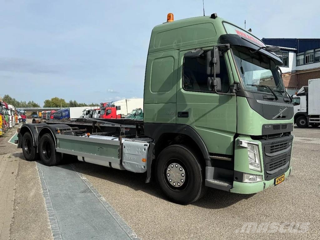 Volvo FM 410 6X2 EURO 6 VDL 21T HOOK Camiones elevadores de gancho